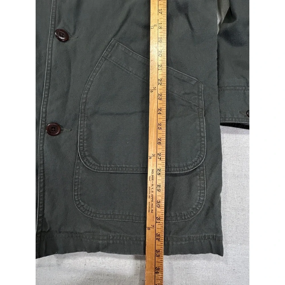VTG L.L. Bean Men's‎ Large Tall Canvas Chore Jacket Blanket Lined Corduroy Coat